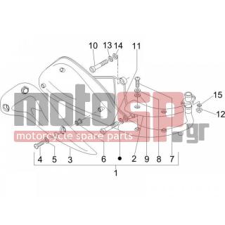 PIAGGIO - LIBERTY 125 4T 2006 - Exhaust - silencers