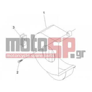 PIAGGIO - LIBERTY 50 2T 2006 - Engine/Transmission - COVER flywheel magneto - FILTER oil - 833817 - ΚΑΠΑΚΙ ΒΟΛΑΝ LIBERTY 50RST-ΖΙΡ50CAT-MC3