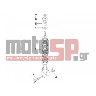 PIAGGIO - LIBERTY 50 2T 2008 - Suspension - Place BACK - Shock absorber