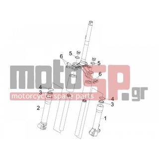 PIAGGIO - LIBERTY 50 2T 2008 - Αναρτήσεις - FORK Components (Wuxi Top)