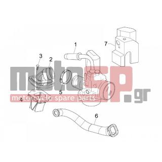 PIAGGIO - LIBERTY 50 2T MOC 2011 - Engine/Transmission - CARBURETOR COMPLETE UNIT - Fittings insertion - 82774R - ΒΑΛΒΙΔΑ REED FLY-NRG POWER DT-TYPH USA