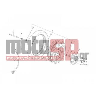 PIAGGIO - LIBERTY 50 2T MOC 2011 - Πλαίσιο - front wheel