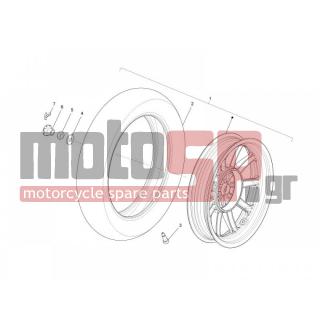 PIAGGIO - LIBERTY 50 2T MOC 2011 - Frame - rear wheel - 194423 - ΑΣΦΑΛΕΙΑ ΤΡΟΧΟΥ