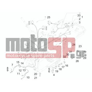 PIAGGIO - MP3 300 4T 4V IE ERL IBRIDIO 2010 - Electrical - Complex harness - 252945 - ΑΣΦΑΛΕΙΑ 7,5 AMP ΜΠΑΤΑΡΙΑΣ