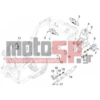 PIAGGIO - MP3 300 IE LT TOURING 2012 - Ηλεκτρικά - Locks