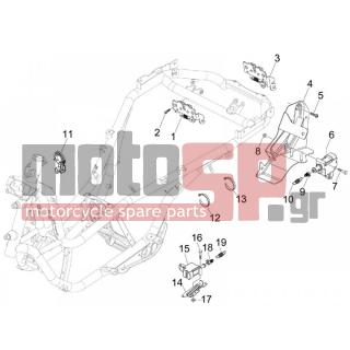 PIAGGIO - MP3 300 IE TOURING 2012 - Electrical - Locks