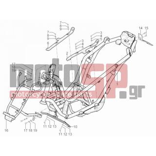 PIAGGIO - MP3 300 YOURBAN ERL 2013 - Πλαίσιο - Frame / chassis