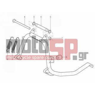 PIAGGIO - MP3 300 YOURBAN LT ERL 2012 - Frame - Stands - 650311 - ΣΤΑΝ ΚΕΝΤΡΙΚΟ MP3 125300 L/T