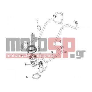 PIAGGIO - BEVERLY 250 IE E3 2007 - Engine/Transmission - supply system