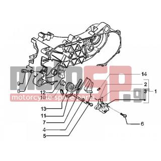 PIAGGIO - NRG POWER DD SERIE SPECIALE 2007 - Engine/Transmission - OIL PUMP - 286162 - ΙΜΑΝΤΑΣ ΛΑΔΙΟΥ SCOOTER 50 CC