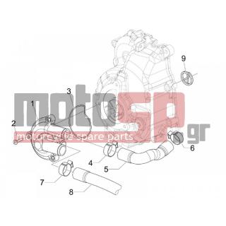 PIAGGIO - BEVERLY 250 IE SPORT E3 2007 - Engine/Transmission - WHATER PUMP - CM001908 - ΚΟΛΙΕΣ D.30,8 S.0,6 L.7