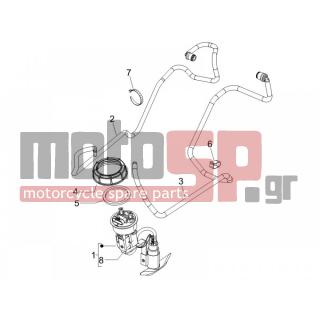 PIAGGIO - BEVERLY 250 IE SPORT E3 2007 - Engine/Transmission - supply system - 639357 - ΦΙΛΤΡΟ ΤΡΟΜΠΑΣ ΒΕΝΖΙΝΑΣ SCOOTER 125350