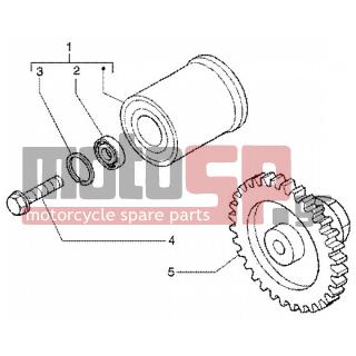 PIAGGIO - X9 200 < 2005 - Engine/Transmission - Torque limiter-damping pulley