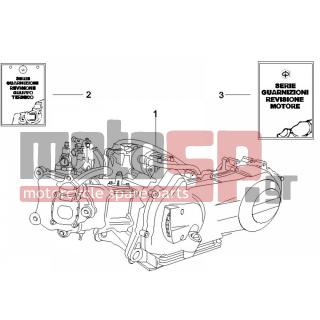 Vespa - GTS 250 ABS 2009 - Engine/Transmission - engine Complete