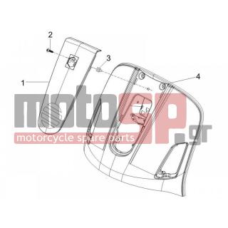 Vespa - GTS 250 ABS 2006 - Body Parts - mask front