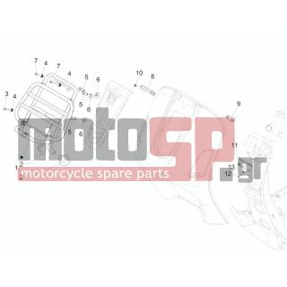 Vespa - GTS 300 IE 2012 - Body Parts - front grid