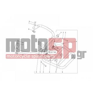 Vespa - LX 125 4T IE E3 TOURING 2011 - Body Parts - grid back