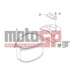 Vespa - LX 50 4T 2007 - Body Parts - bucket seat