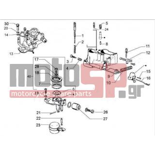Vespa - PX 150 2013 - Engine/Transmission - CARBURETOR accessories