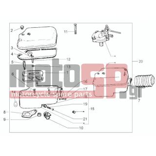 Vespa - PX 150 2012 - Κινητήρας/Κιβώτιο Ταχυτήτων - Air filter
