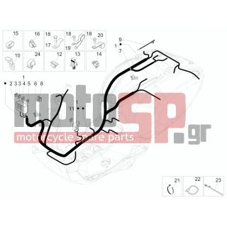 Vespa - SPRINT 125 4T 3V IE 2014 - Electrical - Complex harness