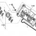 HONDA - CBF600N (ED) 2008 - Engine/TransmissionCYLINDER HEAD COVER (CBF600S8/SA8/N8/NA8)