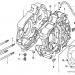 HONDA - C50 (GR) 1996 - Engine/TransmissionCRANKCASE