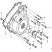 HONDA - CBF500A (ED) ABS 2006 - Κινητήρας/Κιβώτιο ΤαχυτήτωνLEFT CRANKCASE COVER