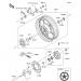 KAWASAKI - NINJA® 300 2013 - ΠλαίσιοRear Wheel/Chain(ADFA)(CA,US)