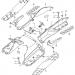 SUZUKI - AN250 (E2) Burgman 2001 - Body PartsREAR LEG SHIELD (MODEL K1/K2)