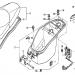HONDA - SES125 (ED) 2002 - Body PartsSEAT/LUGGAGE BOX
