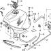 HONDA - CBR1100XX (ED) 1998 - Body PartsFUEL TANK (V/W)