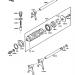 KAWASAKI - ELIMINATOR 1989 - Engine/TransmissionGear Change Drum/Shift Fork(s)