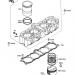 KAWASAKI - NINJA® ZX™-7 1989 - Κινητήρας/Κιβώτιο ΤαχυτήτωνCylinder/Piston(s)