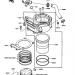KAWASAKI - KLR250 1988 - Engine/TransmissionCylinder/Piston(s)