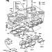KAWASAKI - VOYAGER 1988 - Engine/TransmissionCylinder Head