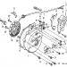 HONDA - XR600R (ED) 1997 - Κινητήρας/Κιβώτιο ΤαχυτήτωνLEFT CRANKCASE COVER