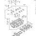 KAWASAKI - NINJA® 600 1986 - Engine/TransmissionCYLINDER HEAD (ZX600-A1/A2) (E/NO. 02337