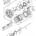 KAWASAKI - LTD SHAFT 1985 - Engine/TransmissionCLUTCH