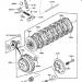 KAWASAKI - LTD SHAFT 1985 - Engine/TransmissionCLUTCH