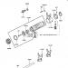 KAWASAKI - LTD SHAFT 1985 - Engine/TransmissionGEAR CHANGE DRUM & FORKS