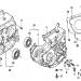 HONDA - NX250 (ED) 1988 - Κινητήρας/Κιβώτιο ΤαχυτήτωνCRANKCASE