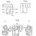 KAWASAKI - NINJA® 1984 - Engine/TransmissionCRANKCASE BOLT & STUD PATTERN