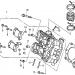 HONDA - XL1000V (ED) Varadero 2002 - Κινητήρας/Κιβώτιο ΤαχυτήτωνCYLINDER HEAD (FRONT)