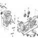 HONDA - FES125 (ED) 2000 - Κινητήρας/Κιβώτιο ΤαχυτήτωνCRANKCASE