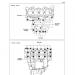 KAWASAKI - NINJA® ZX™-6R 2008 - Engine/TransmissionCrankcase Bolt Pattern
