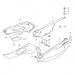 SUZUKI - XF650 (E2) Freewind 2001 - Body PartsFRAME COVER (MODEL W)