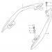 SUZUKI - AN250 (E2) Burgman 2006 - Body PartsPILLION RIDER HANDLE (SIDE)(MODEL K5/K6)