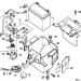 HONDA - CBR600F (ED) 1989 - ElectricalBATTERY/BATTERY BOX
