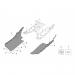 Aprilia - LEONARDO 125-150 2000 - Body PartsBody Central. - Side fairings